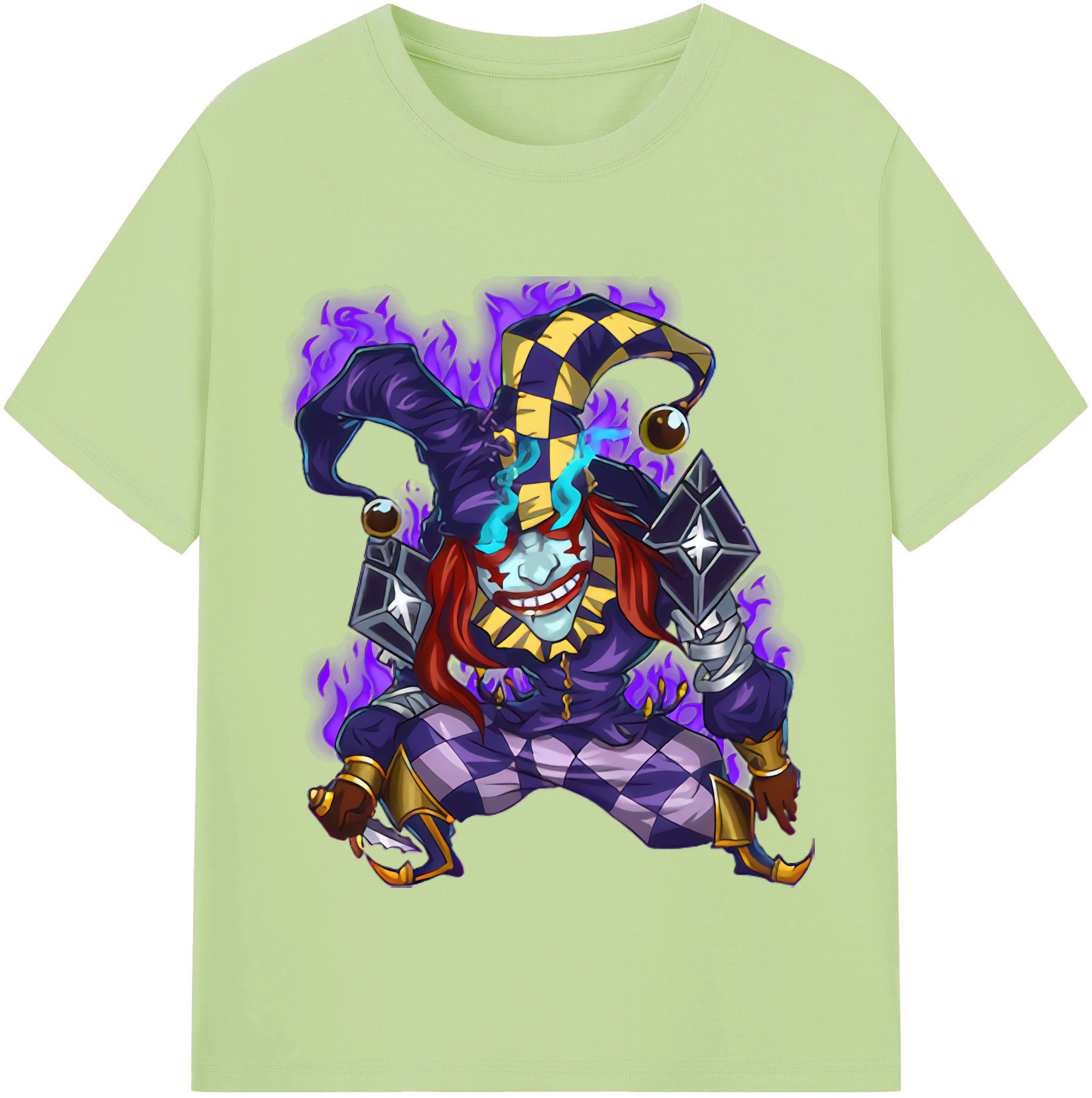 リーグ・オブ・レジェンド League of Legends LOL 綿100％半袖Tシャツ（フロントプリント）